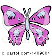 Poster, Art Print Of Cartoon Butterfly