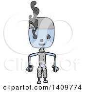 Poster, Art Print Of Cartoon Robot