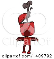 Poster, Art Print Of Cartoon Robot