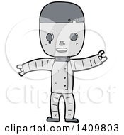 Poster, Art Print Of Cartoon Robot