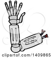 Cartoon Robot Arm