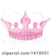 Poster, Art Print Of Pink Princess Tiara Crown