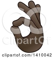 Poster, Art Print Of Hand Emoji Gesturing Ok