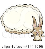 Poster, Art Print Of Cartoon Bunny Rabbit