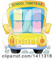 School Timetable Bus