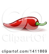 Poster, Art Print Of Spicy Hot Red Chili Pepper