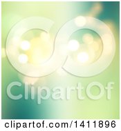 Clipart Of A Background Of Blurred Flares Royalty Free Illustration