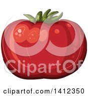 Poster, Art Print Of Plump Tomato
