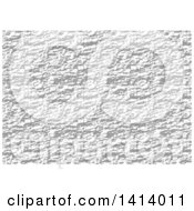 Clipart Of A Background Of A Gray Texture Royalty Free Vector Illustration by dero