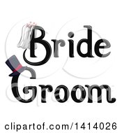 Poster, Art Print Of Black Wedding Bride And Groom Designs