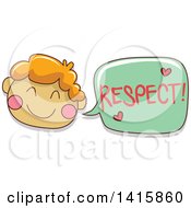 Poster, Art Print Of Boy Talking About Respect