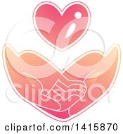 Poster, Art Print Of Pair Of Hands Asking For Basic Needs Like Love And Care