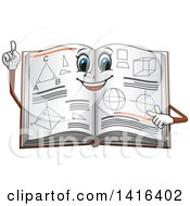 Poster, Art Print Of Math Book Character