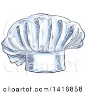 Poster, Art Print Of Sketched Toque Chef Hat