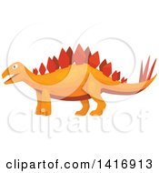 Poster, Art Print Of Stegosaurus Dinosaur
