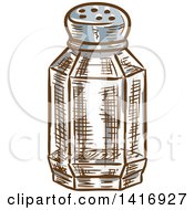 Sketched Salt Shaker