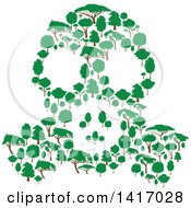 Poster, Art Print Of Gas Mask Made Of Trees