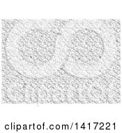 Clipart Of A Grayscale Texture Background Royalty Free Vector Illustration