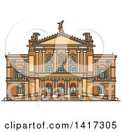 Poster, Art Print Of Czech Landmark Opera House