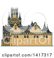 Poster, Art Print Of German Landmark Marienburg Castle