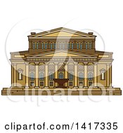 Poster, Art Print Of Landmark Bolshoi Theatre