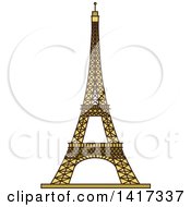 Poster, Art Print Of Landmark Eiffel Tower