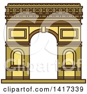 Poster, Art Print Of Landmark Arch Of Triumph