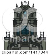 Portugal Landmark Clerigos Church