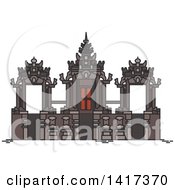 Poster, Art Print Of Landmark Petitenget Temple