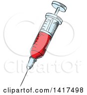 Poster, Art Print Of Vaccine Syringe