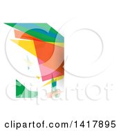 Poster, Art Print Of Colorful Business Card Or Website Background Design
