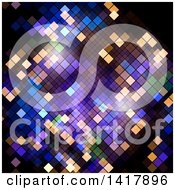 Poster, Art Print Of Colorful Pixel Or Mosaic Background