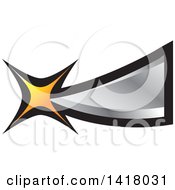Clipart Of A Sharp Knife Point Royalty Free Vector Illustration by Lal Perera