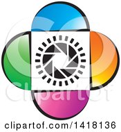 Poster, Art Print Of Colorful Shutter Icon