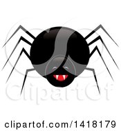 Laughing Black Spider