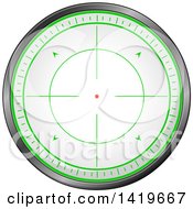 Poster, Art Print Of Round Rifle Or Sniper Scope