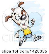 Poster, Art Print Of Cartoon Doodled Dog Running