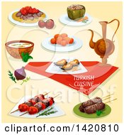Poster, Art Print Of Turkish Cuisine