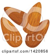 Poster, Art Print Of Almonds