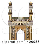 Poster, Art Print Of India Landmark Mosque Charminar