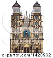 Poster, Art Print Of French Landmark Cathedral Of Saint Andrew