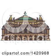 Poster, Art Print Of French Landmark Palais Garnier