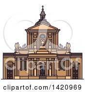 Poster, Art Print Of French Landmark Chapel Of Sainte Ursule Of Sorbonne University