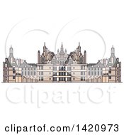 French Landmark Chateau De Chambord