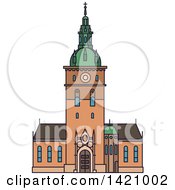 Poster, Art Print Of Norway Landmark Oslo Cathedral