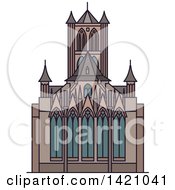 Poster, Art Print Of Blank Landmark Cathedral