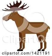 Poster, Art Print Of Cartoon Elk
