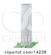 Tall City Building Clipart Illustration by Rasmussen Images #COLLC14238-0030