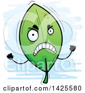 Poster, Art Print Of Cartoon Doodled Mad Leaf Character