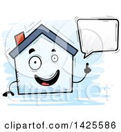 Poster, Art Print Of Cartoon Doodled Talking Home Character